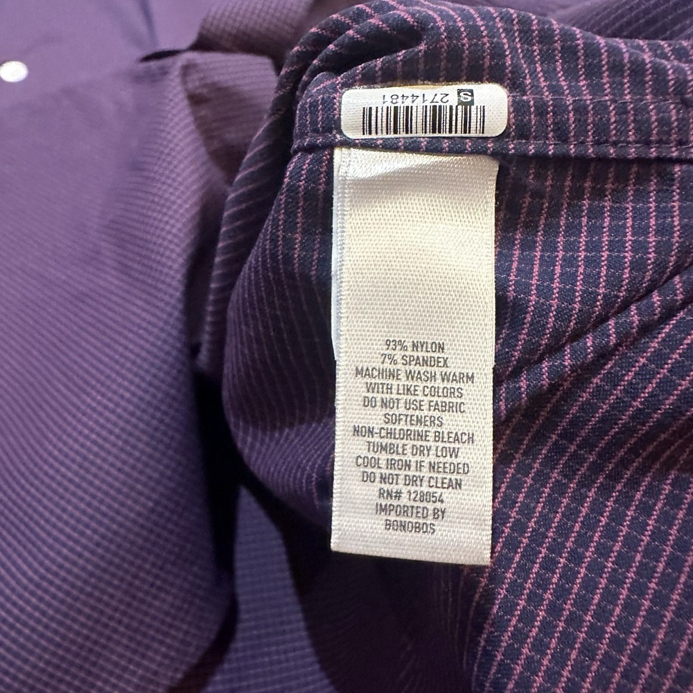BONOBOS Performance‎ Plaid Standard Fit Long Sleeve Button Down Shirt Mens L - Picture 6 of 7